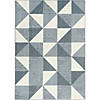 Joy carpets cartwheel 3'10" x 5'4" area rug in color cloudy Image 1