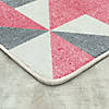 Joy carpets cartwheel 7'8" x 10'9" area rug in color blush Image 1