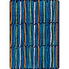 Joy Carpets Cascade 5'4" x 7'8" Area Rug In Color Sapphire Image 1