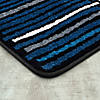 Joy Carpets Cascade 7'8" X 10'9" Area Rug In Color Sapphire Image 1