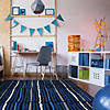 Joy Carpets Cascade 7'8" X 10'9" Area Rug In Color Sapphire Image 2