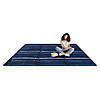 Joy Carpets Cascade 7'8" X 10'9" Area Rug In Color Sapphire Image 3
