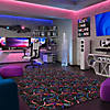 Joy carpets dynamo 12' x 6' area rug in color fluorescent Image 1