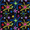 Joy carpets kapow 6' x 6' area rug in color fluorescent Image 1