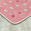 Joy carpets little moons 3'10" x 5'4" area rug in color blush Image 1