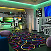 Joy carpets looped 4' x 6' area rug in color fluorescent Image 1