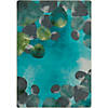 Joy Carpets Riverstone Area Rug In Color Teal Image 1
