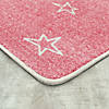 Joy carpets shine on 3'10" x 5'4" area rug in color blush Image 1