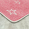 Joy carpets shine on 5'4" x 7'8" area rug in color blush Image 1