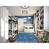 Joy carpets shine on 7'8" x 10'9" area rug in color blue skies Image 3