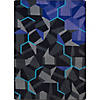 Joy Carpets Stealth 5'4" x 7'8" Area Rug In Color Violet Image 1