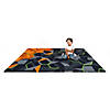 Joy Carpets Stealth 7'8" X 10'9" Area Rug In Color Tangerine Image 4