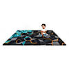 Joy Carpets Stealth 7'8" X 10'9" Area Rug In Color Teal Image 3
