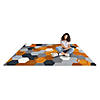 Joy Carpets Team Up 7'8" X 10'9" Area Rug In Color Orange Image 3