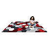 Joy Carpets Team Up 7'8" X 10'9" Area Rug In Color Red Image 3