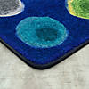 Joy Carpets Watercolor Spots 7'8" X 10'9" Area Rug In Color Marine Image 1