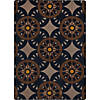 Joy carpets wheel shadows 5'4" x 7'8" area rug in color greige Image 1