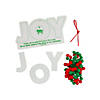 Joy Pom-Pom Nativity Ornament Craft Kit - 12 Pc. Image 1