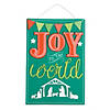 Joy to the World Sign Craft Kit- Makes 12 Image 1