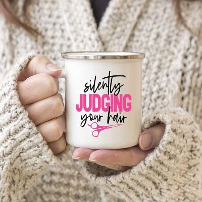 Judging Your Hair 11oz Campfire Mug Image 2