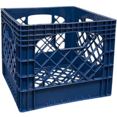 Juggernaut Storage: Milk Crate: 16 Qt - Blue - Multi-Purpose Storage Image 3