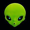 Jumbo Alien Slow-Rising Squishies Image 1