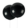 Jumbo Black 36" Latex Balloons - 2 Pc. Image 1