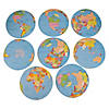 Jumbo Globe Cutouts - 8 Pc. Image 1