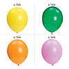 Jumbo Rainbow Balloon Arch - 1014 Pc. Image 1