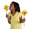 Jumbo Sunflower Pinwheels - 12 Pc. Image 1