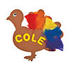 Jumbo Turkey Shapes - 24 Pc. Image 1