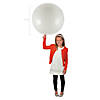 Jumbo White 36" Latex Balloons - 2 Pc. Image 1