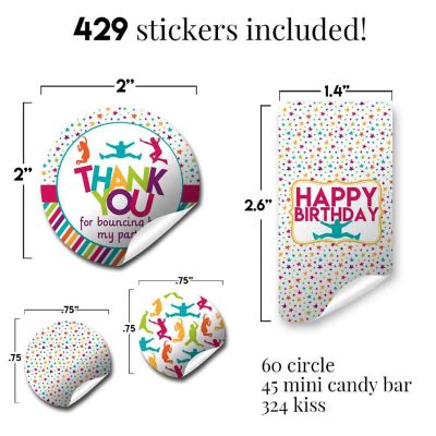 Jump Bounce and Play Sticker Bundle 429pc. by AmandaCreation Image 3