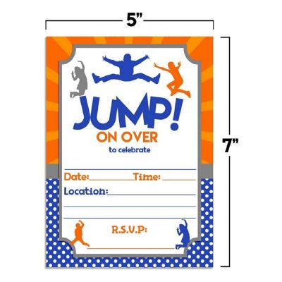 Jump Zone Invitations 40pc. by AmandaCreation Image 3