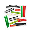 Juneteenth Craft Stick Flag Sign Craft Kit - Makes 12 Image 1