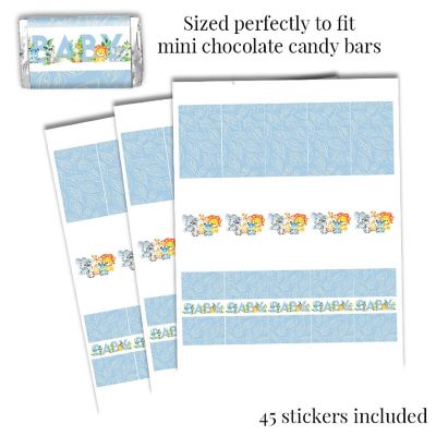 Jungle Animals Blue Sticker Bundle 429pc. by AmandaCreation Image 1