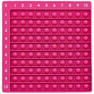 Junior Learning Multiplication Pop and Learn Bubble Board Image 1