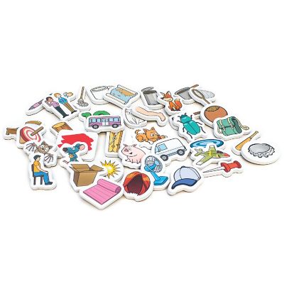 Junior Learning Rainbow Cvc Objects Magnetic Foam Set, 40 Pieces, Ages 4-5 Image 3