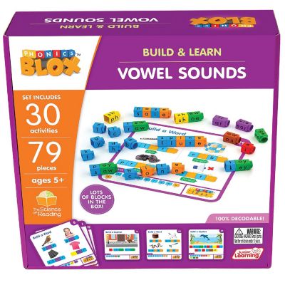 Junior Learning: Rainbow Phonics Blox: Vowel Sounds - 5+ Image 1