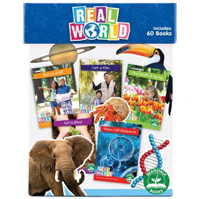 Junior Learning: Real World Phases 2-6 Box Set - 60 Hi-Lo Decodable Books Image 1