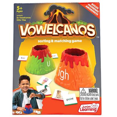 Junior Learning: Vowelcanos Game - Learn Short &amp; Long Vowels, Reading Skills Image 1