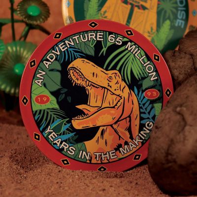 Jurassic Park 4-Piece Printed Drink Coaster Set Image 3