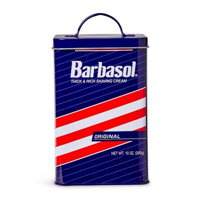 Jurassic Park Barbasol 6" x 4" Storage Tin With Lid Image 1
