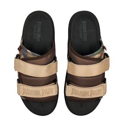 Jurassic Park Logo Camo Slides XL Image 1