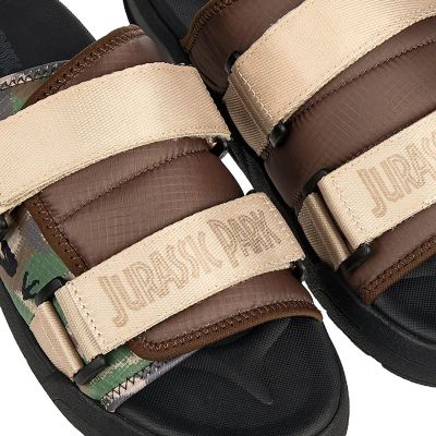 Jurassic Park Logo Camo Slides XL Image 1