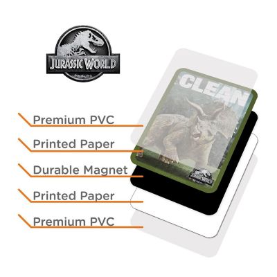 Jurassic World Dishwasher Magnet Image 1