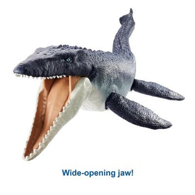 Jurassic World Dominion Mosasaurus Dinosaur Ocean Protector Movable Figure Mattel Image 2