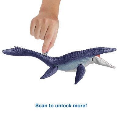 Jurassic World Dominion Mosasaurus Dinosaur Ocean Protector Movable Figure Mattel Image 3