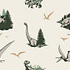 Jurassic world: dominion vintage dinosaurs peel and stick wallpaper Image 1