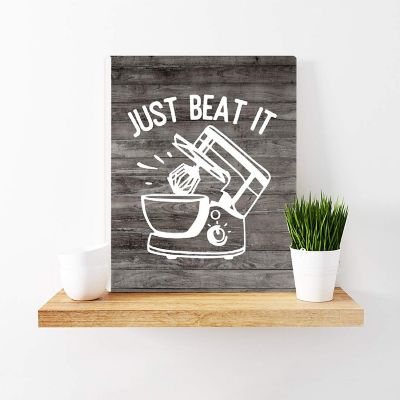 Just Beat It Kitchen Pun 1Pk 8.5x11in Image 1